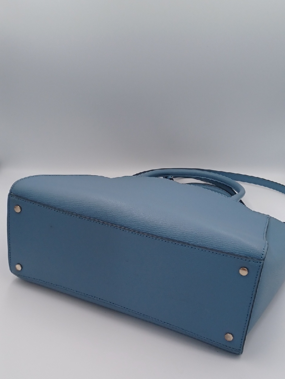 NWOT ** Kate Spade Frannie Scotch Pine Blue Medium Satchel - Picture 9 of 13